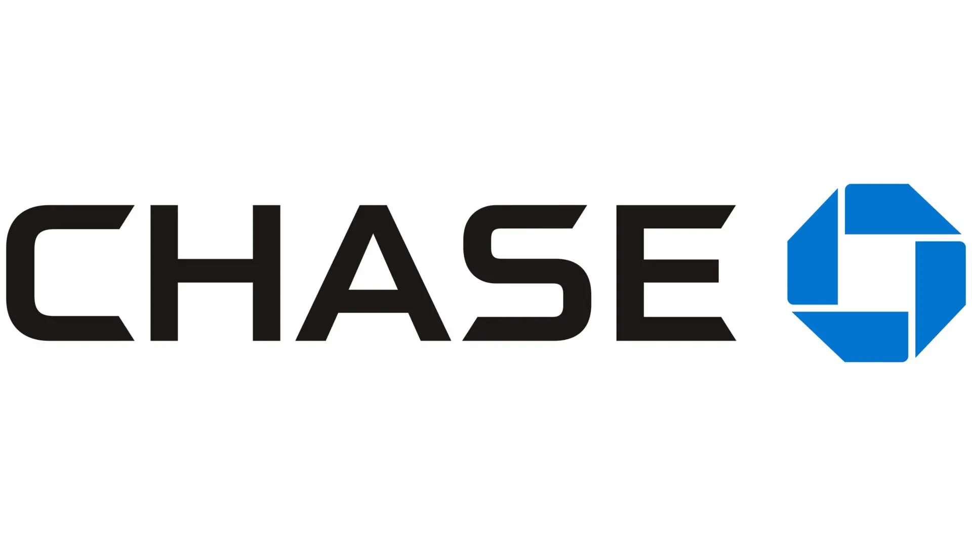 A chase bank logo is shown.